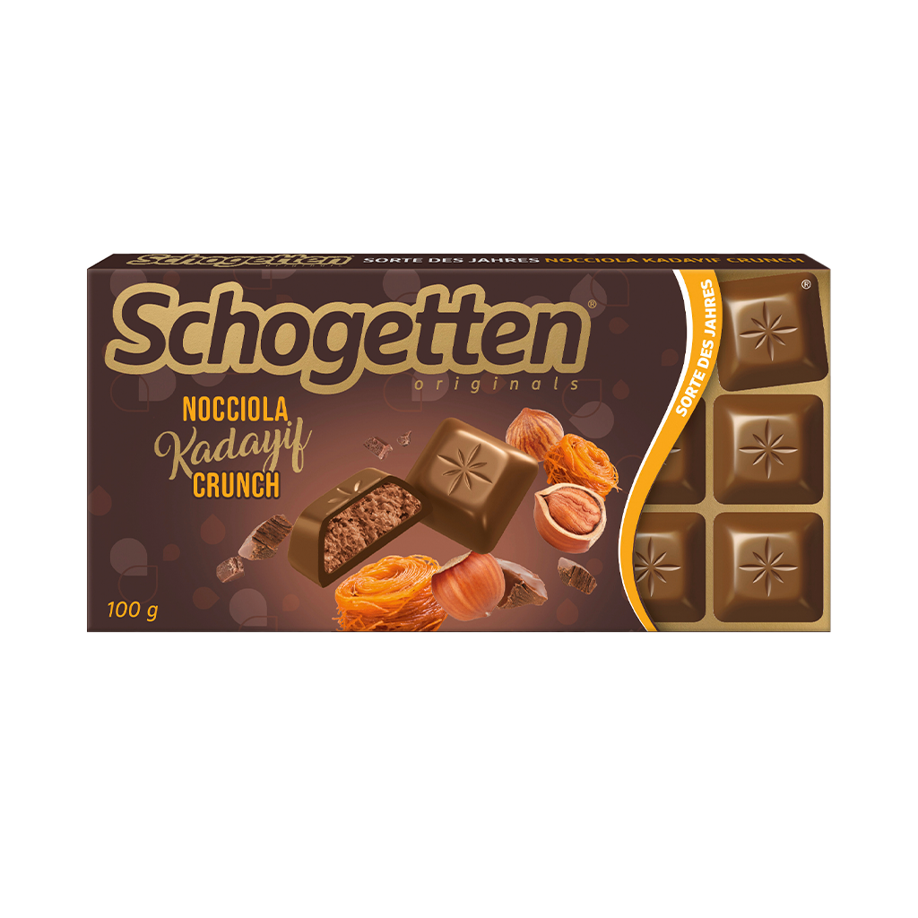 15 100g Ta Schogetten Nocciola Kadayif Crunch 