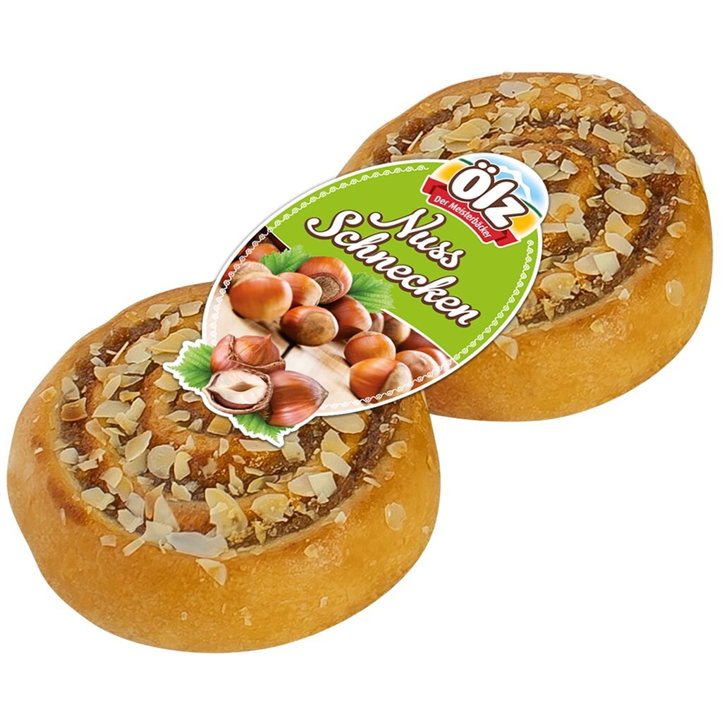 1 200gr Pg Ölz Nuss-Schnecken    (16) 