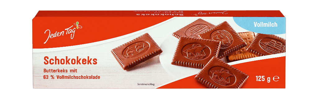 30 125g Pg Jeden Tag Schoko-Keks mit VM 