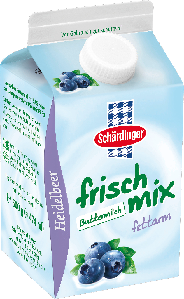 1 500g Pg Schärdinger Frisch Mix Heidelbeer (12) 