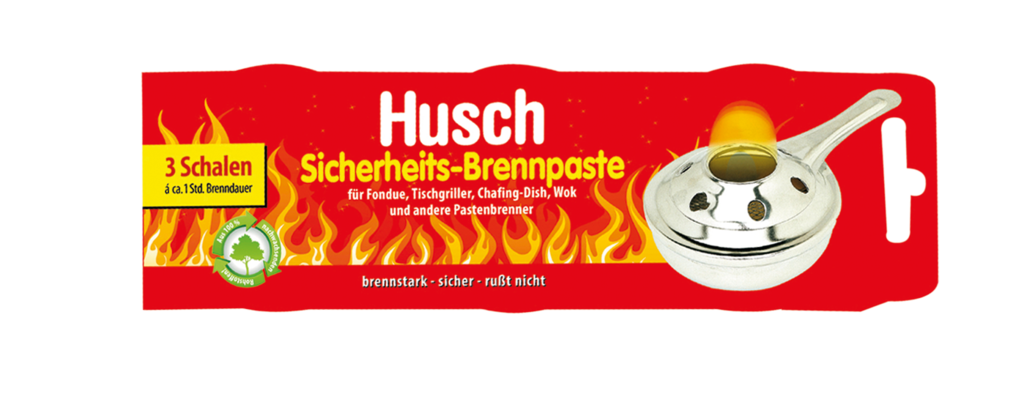 12 3/0.20MP Husch Brennpaste Portionen 100ml 