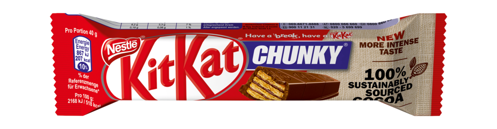 24 40 gr Pg Kit Kat Chunky Classic    