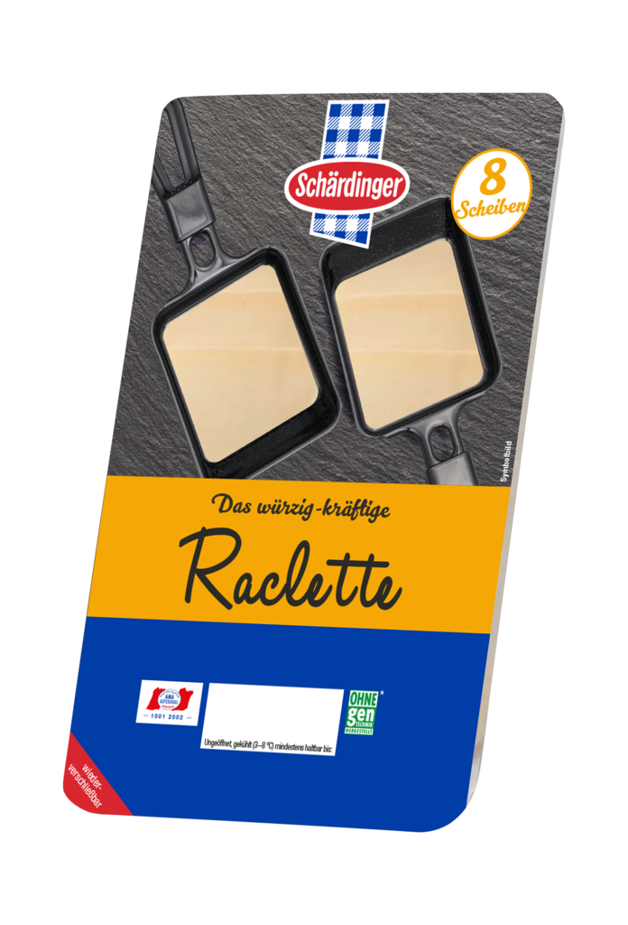 10 150g Pg Schärdinger Raclettekäse in Scheiben  