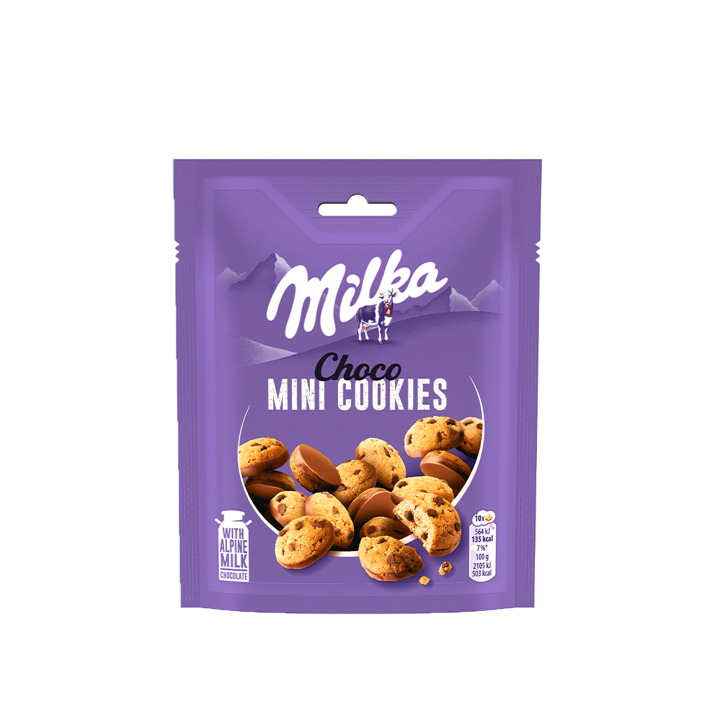 8 110g Pg Milka Choco Mini Cookies  