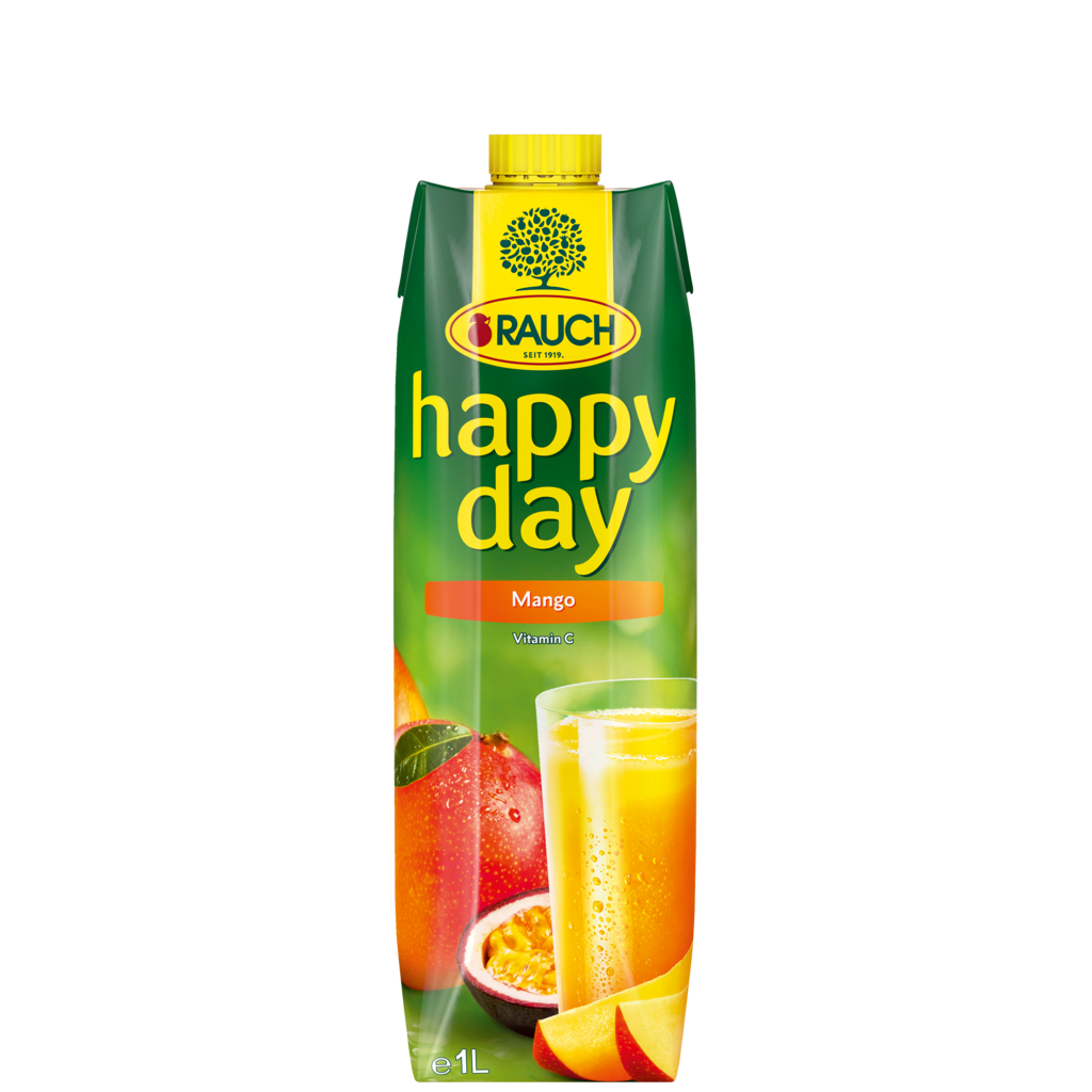 12 1.00l Pg Rauch Happy Day Mango Elo 