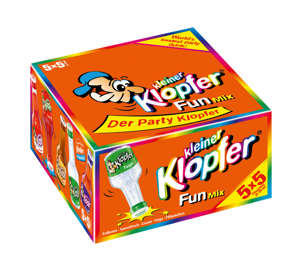 25 0,02LFl 25 0,02L Fl Kleiner Klopfer Fun Mix 