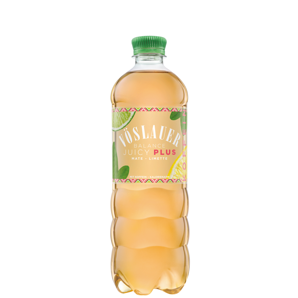 6 0.75l Fl Vöslauer Balance Juicy Plus Mate Limette 