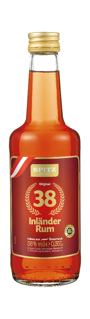 1 0.35l Fl Spitz Inländer Rum 38% Vol. (6) 