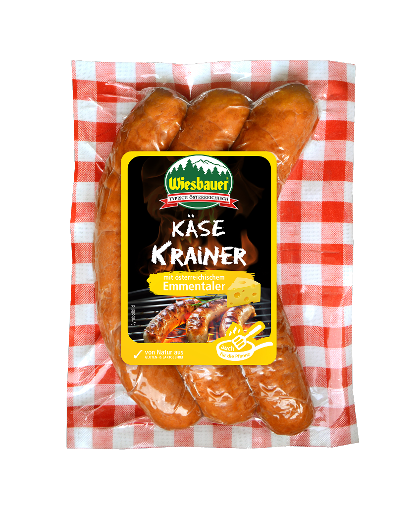 1 300grPg Wiesbauer Käsekrainer 