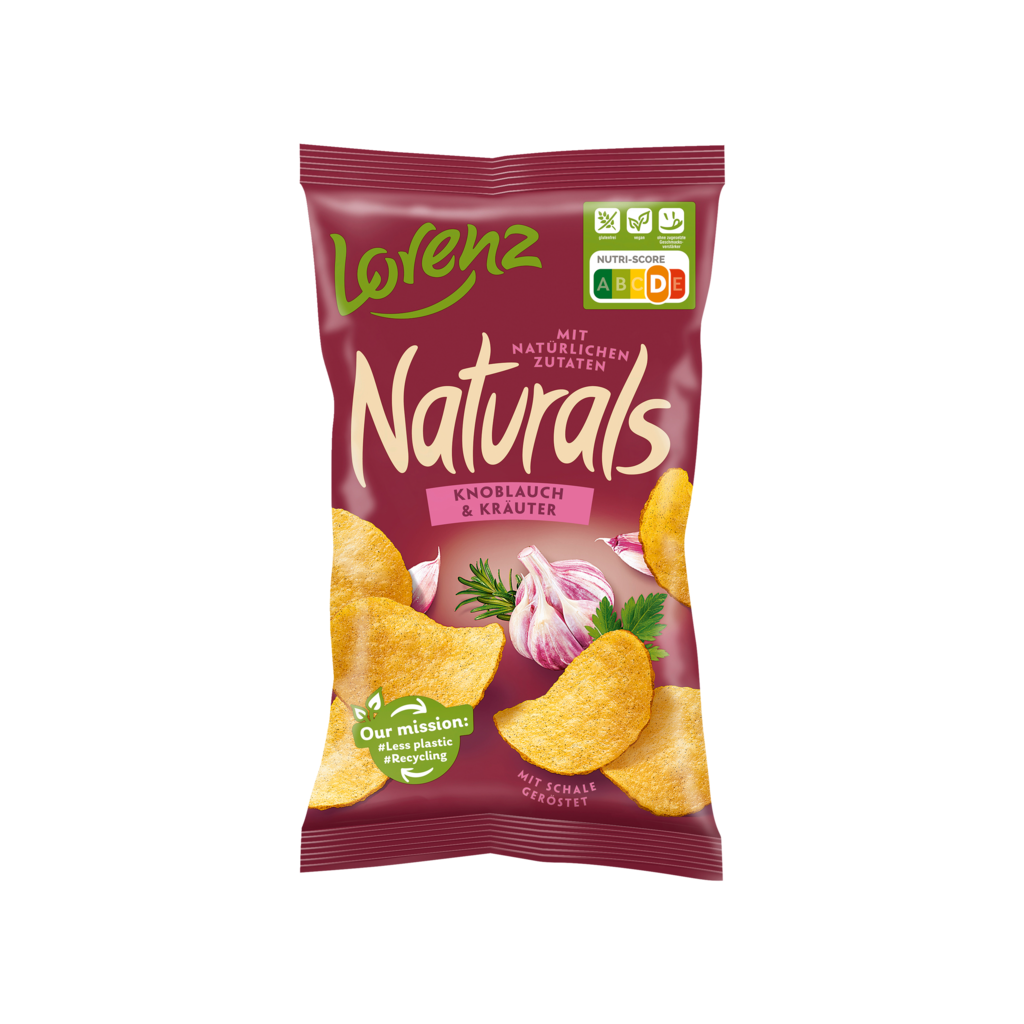 12 110gr Pg Lorenz Naturals Knoblauch-Kräuter 