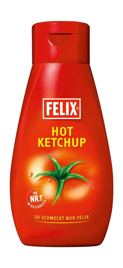 12 450g Fl Felix Tomatenketchup HOT 