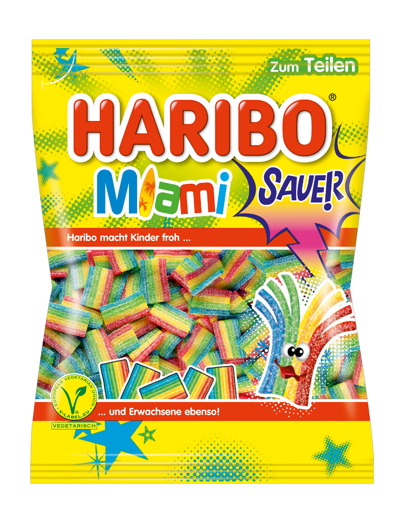16 160g Bt Haribo Miami sauer 