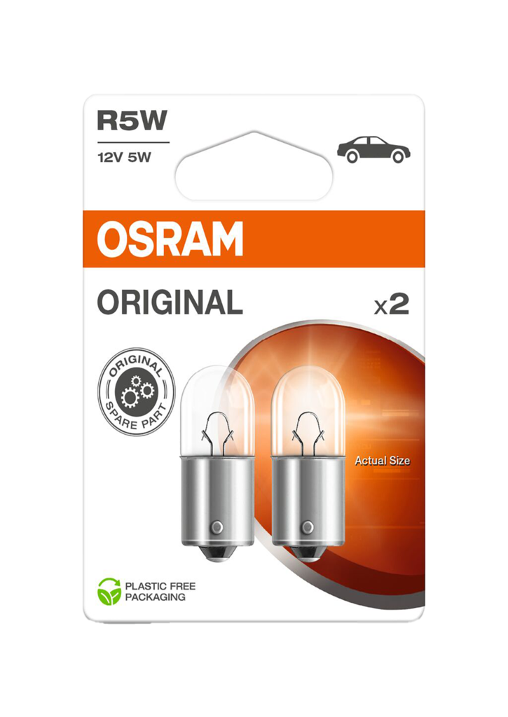 10 2St Pg Osram R5W 12V Schlusslicht 