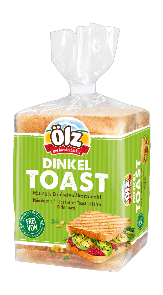 1 250gr Pg Ölz Dinkel Toast (12) 