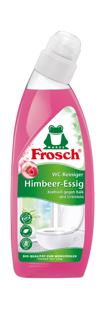 10 750ml Fl Frosch WC-Reiniger Himbeer-Essig 