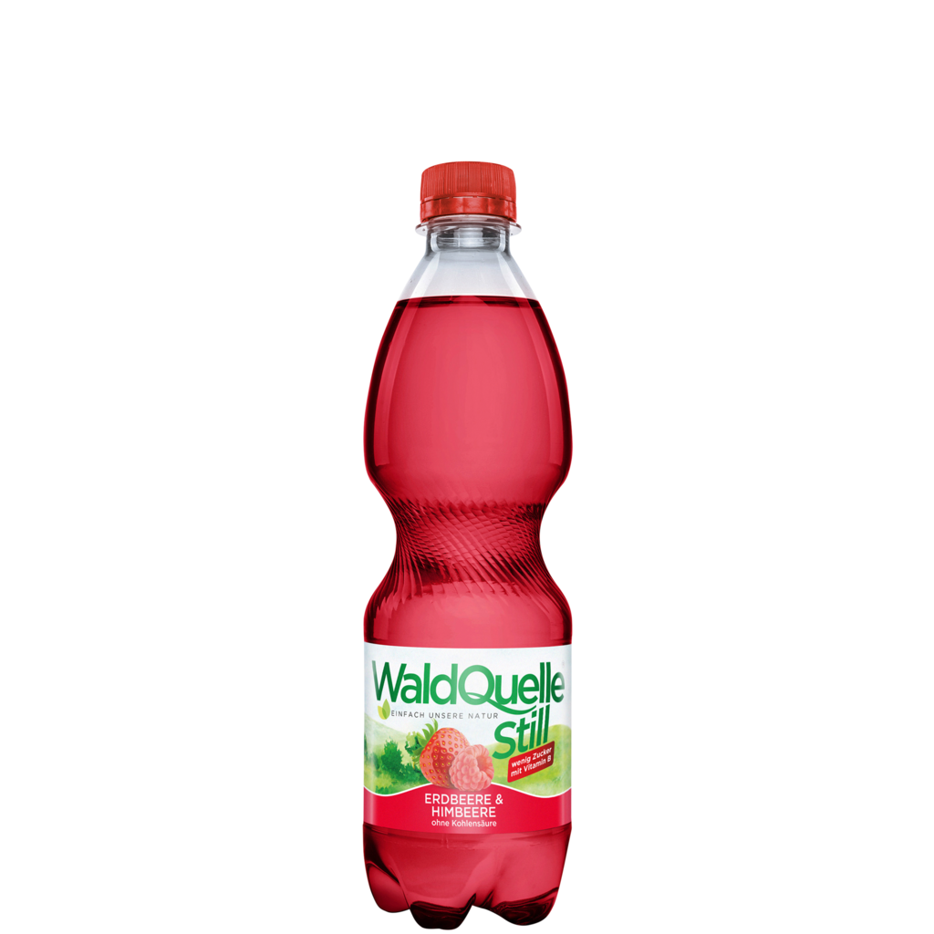 12 0.50l Fl Waldquelle Erdbeere & Himbeere still PET EWP 