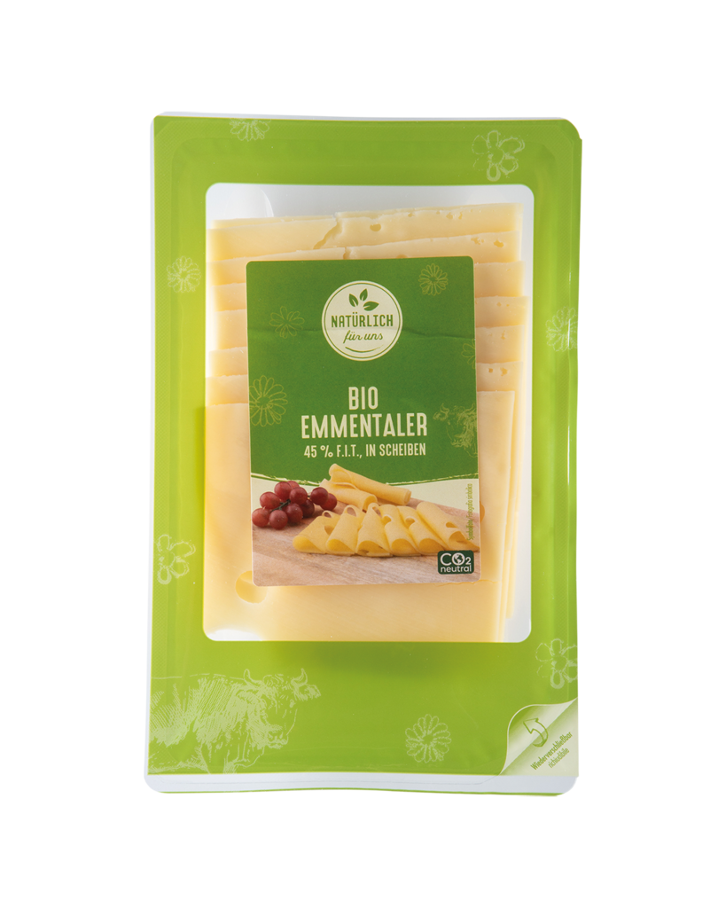 10 150g Pg Natürlich für uns Bio Emmentaler Scheiben  
