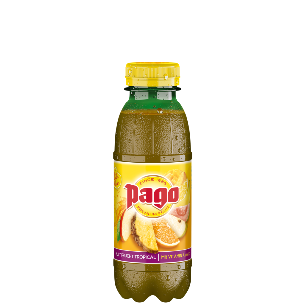 12 0.33l Fl Pago Multivitamin Tropical 100% PET EWP 