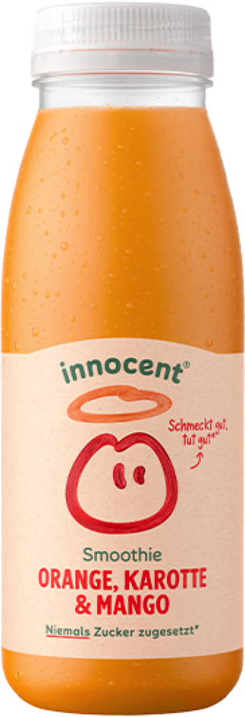 8 0.25l Fl Innocent Smoothie Orange Karotte  Mango PET EWP 