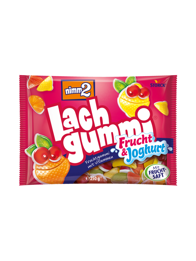 14 250g Pg Nimm2 Lachgummi Frucht & Joghurt  