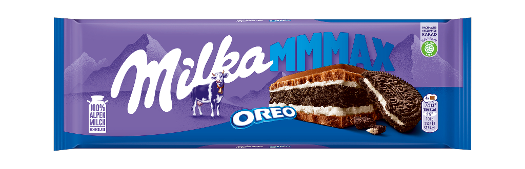 12 300gr Ta Milka Oreo+Alpenmilch 