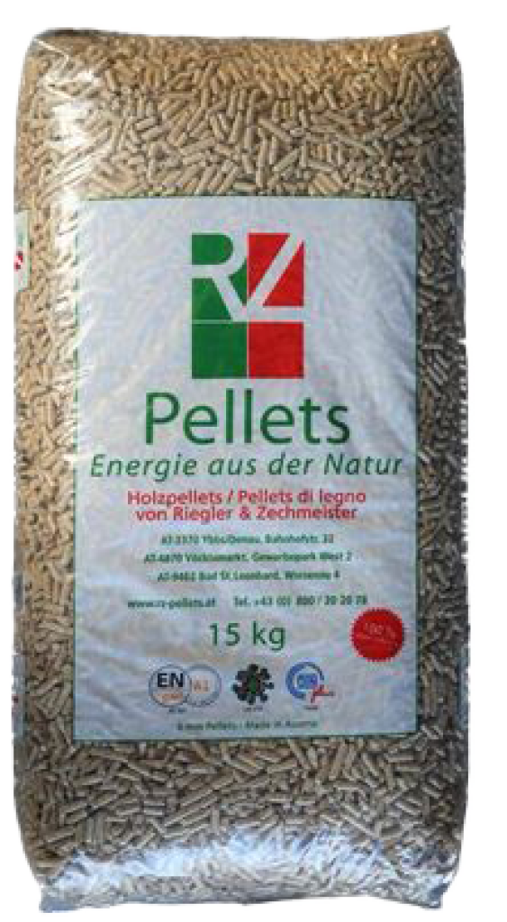 1 15.00 kg Holzpellets 