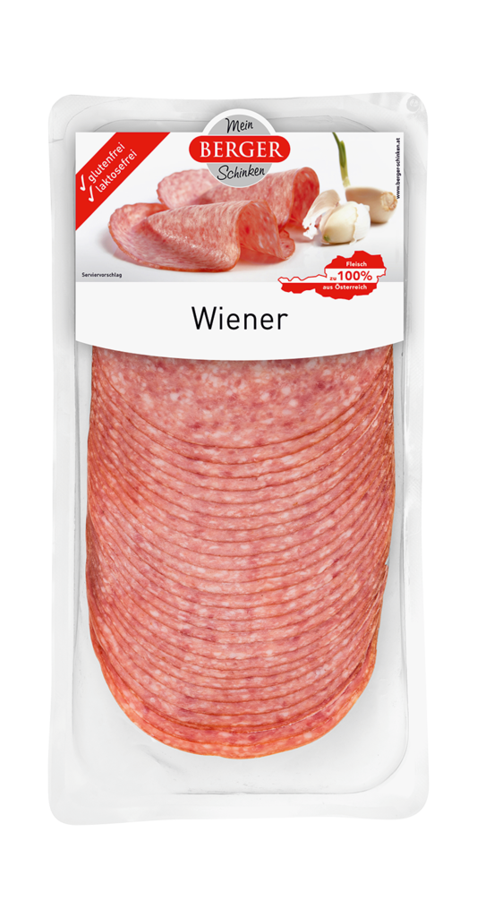 1 500g Pg Berger Wiener Wurst geschnitten 