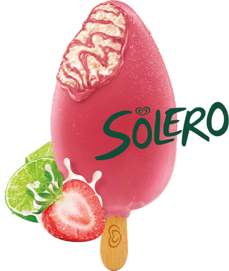 25 90ml Pg TKK Eskimo Solero Eis Strawberry Twist 