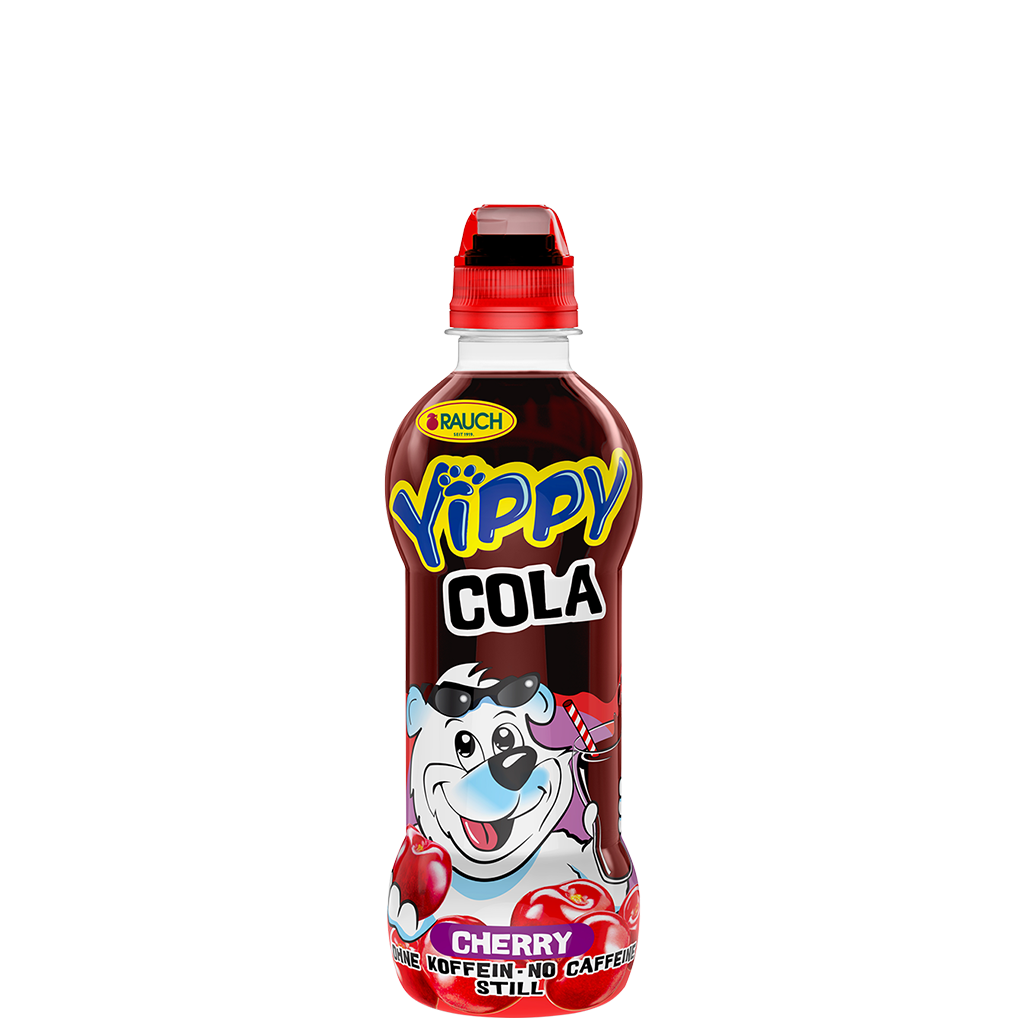 12 0.33l Fl Rauch Yippy Cola Cherry (ohne Koffein) PET EWP 