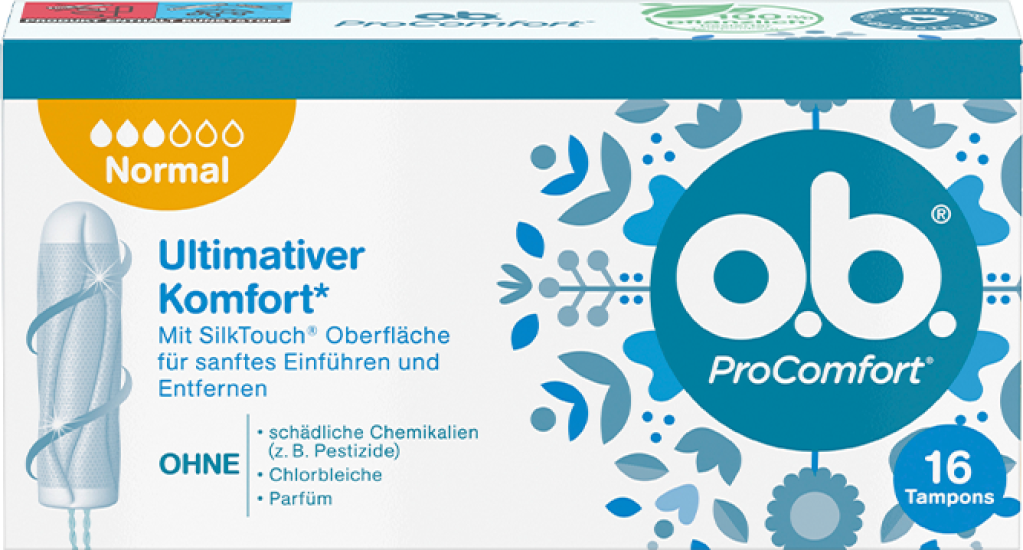 6 16St Pg o.b. ProComfort Normal Tampons 