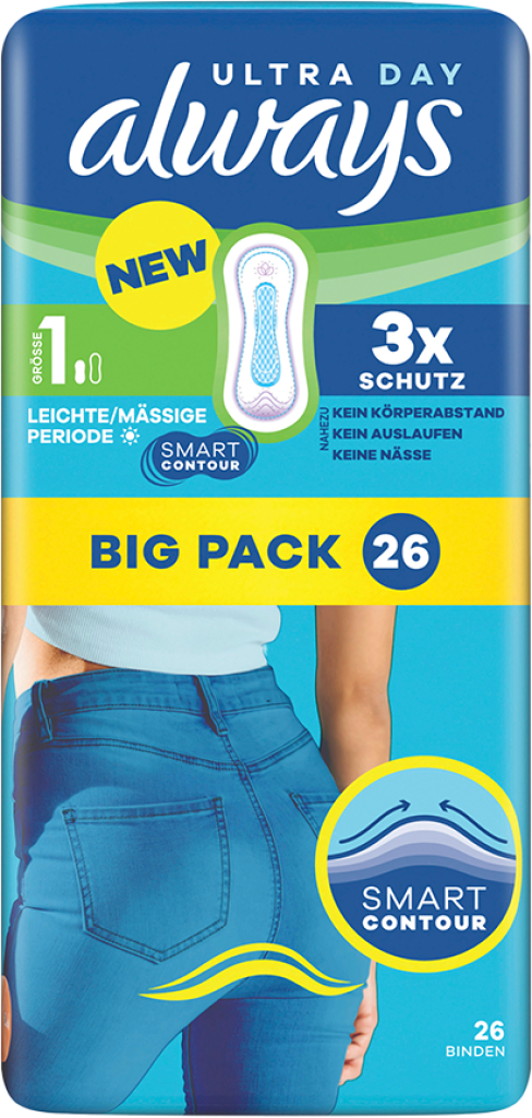 8 26St Pg Always Ultra Normal Gr. 1 Binde Big Pack  