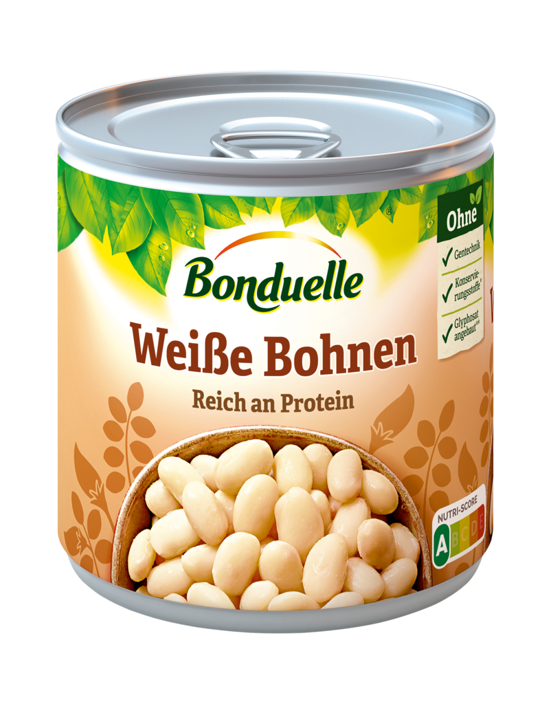 12 425ml Ds Bonduelle Weiße Bohnen 