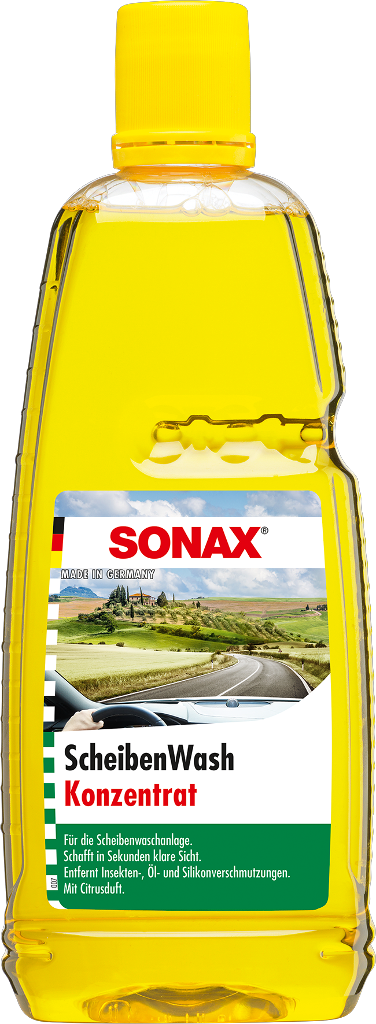 6 1.00l Fl Sonax ScheibenWash Citrus Konzentrat 