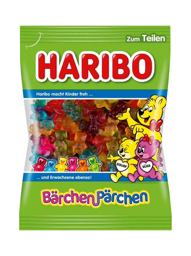 19 160g Bt Haribo Bärchen-Pärchen 