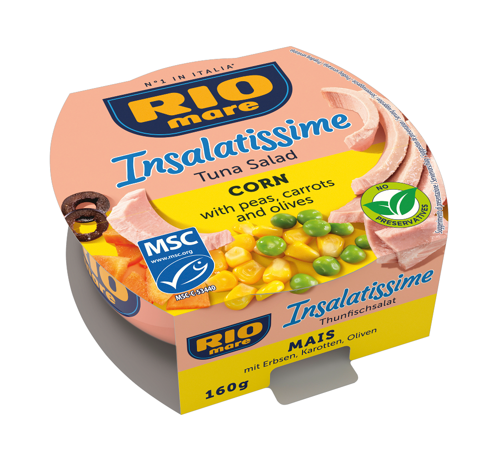 9 160gr Ds Rio Mare Insalatissime Thunfisch Mais 