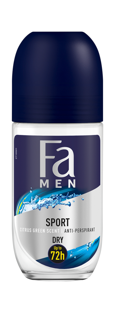 6 50ml Fl FA Roll On Men Sport 
