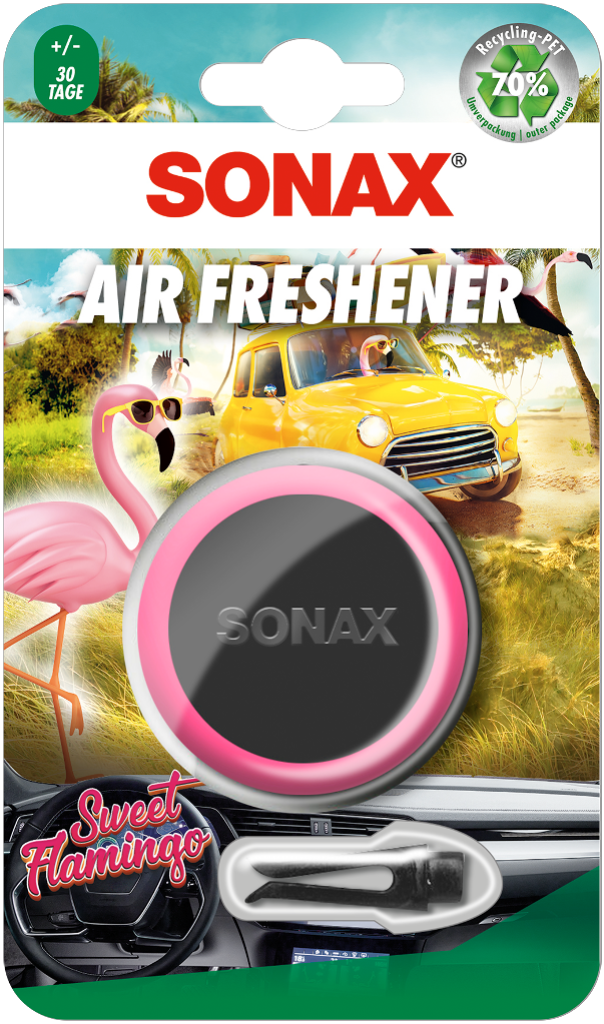 6 115g Pg Sonax Air Freshener Sweet Flamingo 
