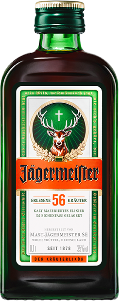 12 0.10l Fl Jägermeister Vol. 35% 