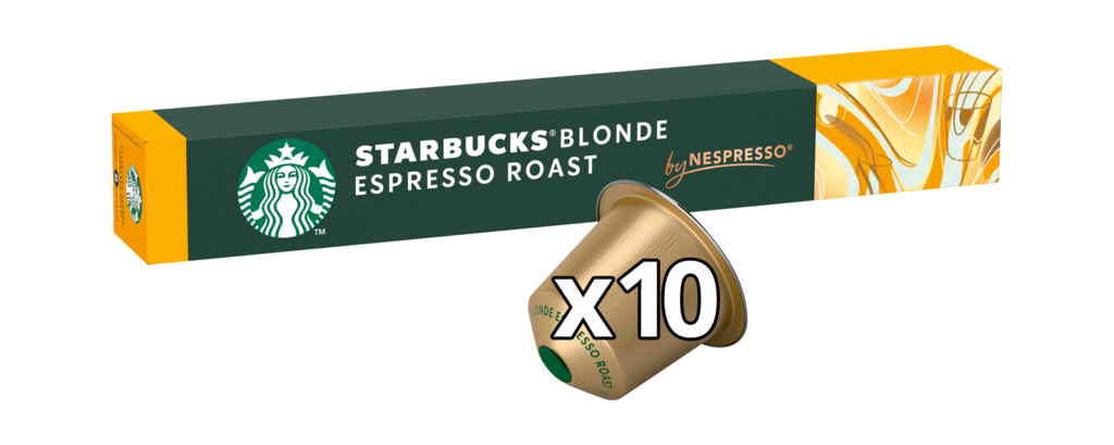 1 10St Pg Starbucks Nespresso Kapsel Blonde Espresso Roast  