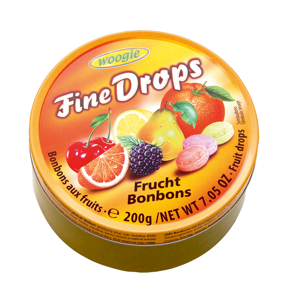10 200g Ds Woogie Fine Drops Frucht 