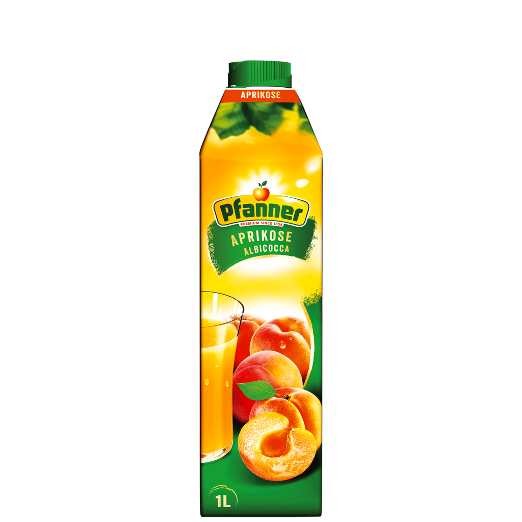 8 1.00l Fl Pfanner Aprikosennektar 40% 
