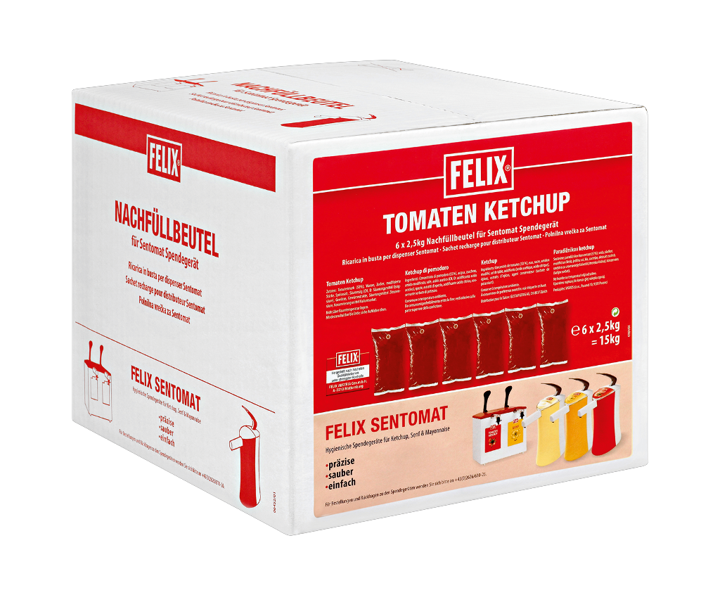 1 2.5kg Bt Felix Sentom Ketchup  (6) 