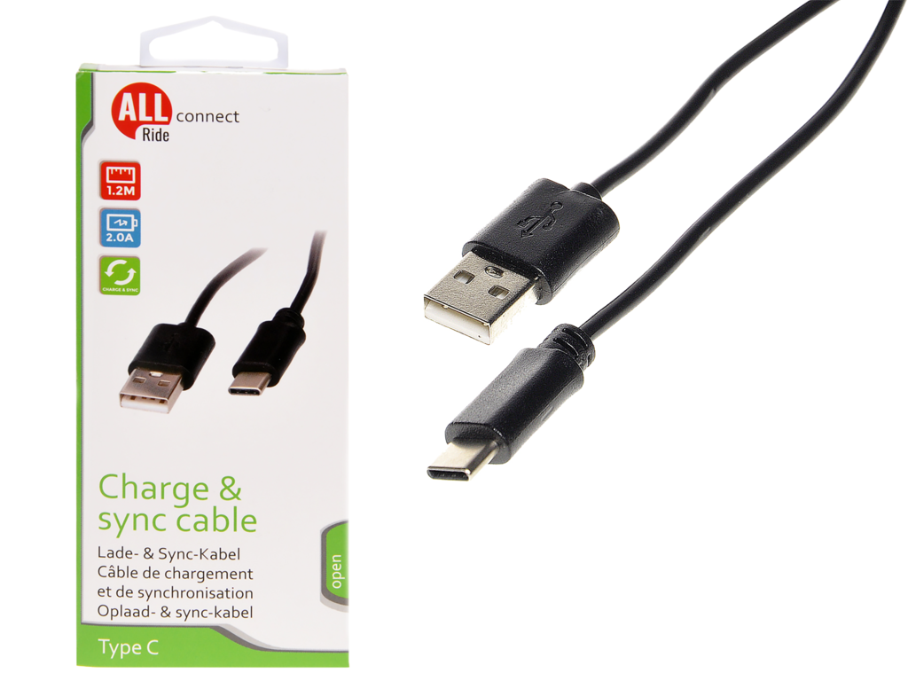 1 1St Pg AR connect Lade Datenkabel 1,2m USB Typ-C 