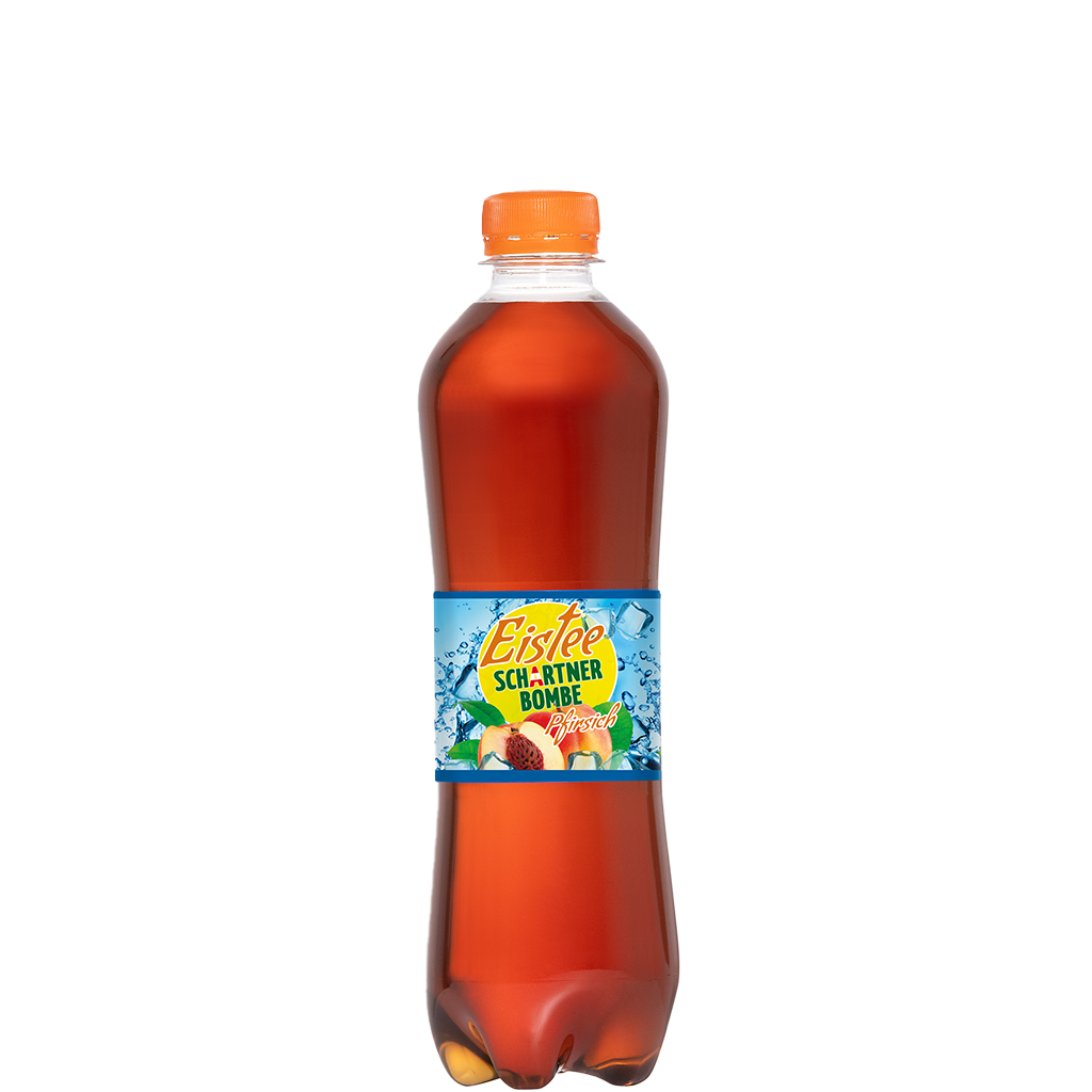 12 0.50l Fl Schartner Bombe Eistee Pfirsich PET EWP 