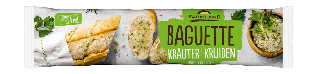 1 175grPg Farmland Kräuterbutterbaguette 