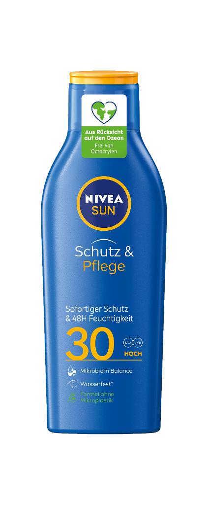 6 200ml Fl Nivea Sun Sonnenmilch LSF 30 