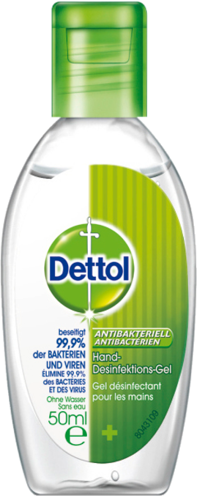 12 50ml Fl Dettol Desinfektionsgel 