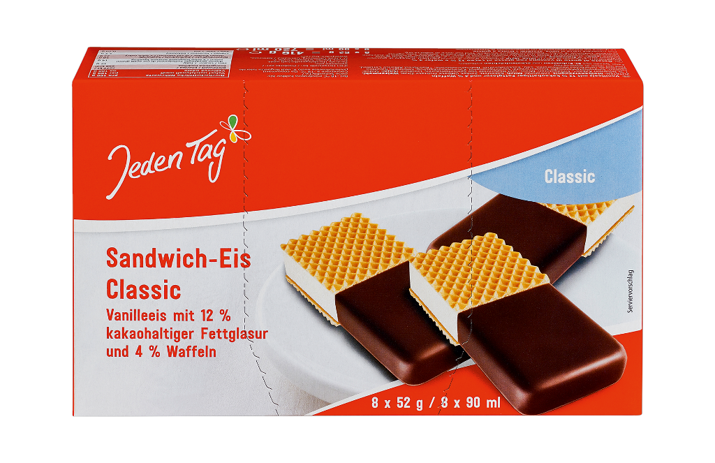 8 90mlPg TKK Jeden Tag Sandwich Classic 