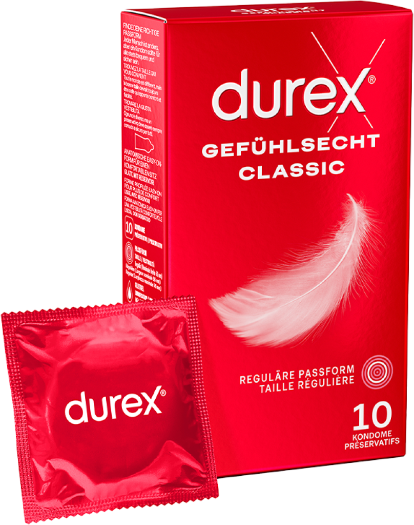 6 10St Pg Durex Gefühlsecht Kondome 
