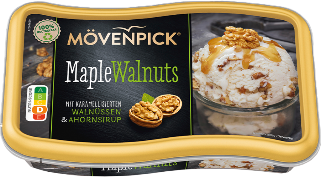 6 850ml Pg TKK Mövenpick Eis Maple Walnuts 